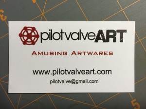 Business card with "Art"