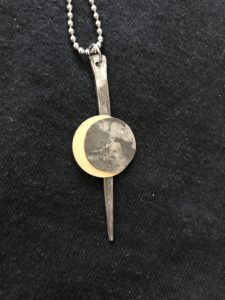 Eclipse inspired pendant